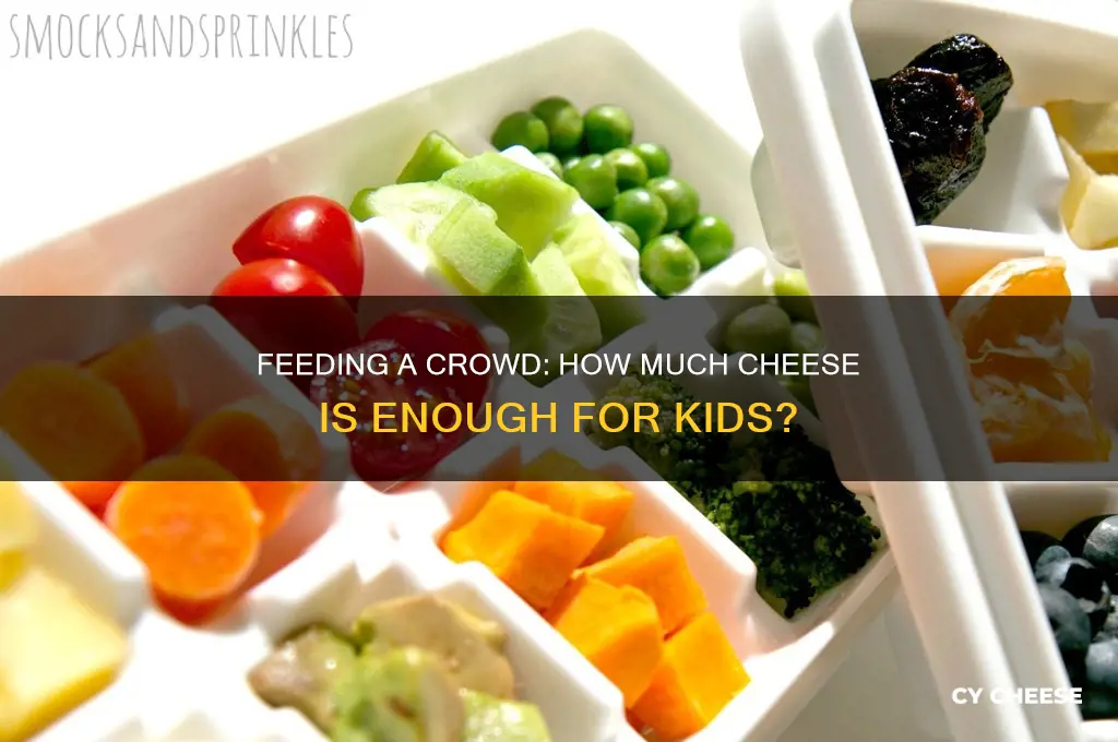 how many kids will 1 pound of cheese fee