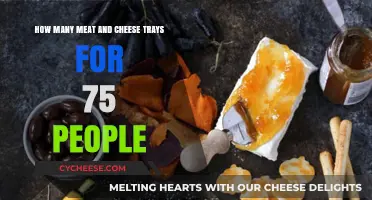 Perfect Party Planning: Meat and Cheese Trays for 75 Guests