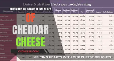 Cheese Slice Size: Cheddar's Mg Mystery