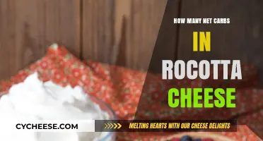 Net Carbs in Ricotta Cheese: How Many?
