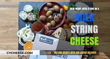 Omega-6 Content in 2 Milk String Cheese: A Nutritional Breakdown