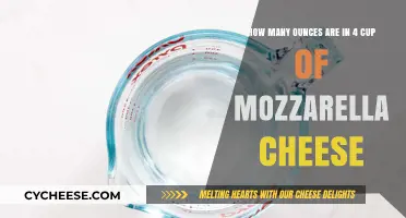 Measuring Mozzarella: Cups to Ounces Conversion
