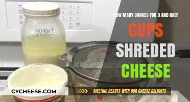 Cheese Conversion: Cups to Ounces