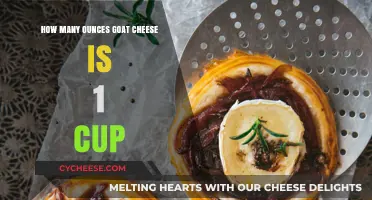 Goat Cheese Conversion: Ounces to Cups