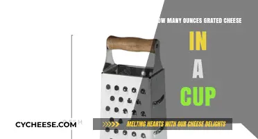 Grated Cheese Conundrum: Ounces to Cups