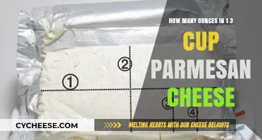 Measuring Parmesan Cheese: Ounces in a Cup