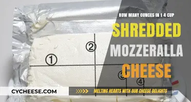 Measuring Shredded Mozzarella: Ounces in a Cup
