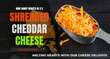 2 Cups Cheddar: Ounces Unveiled: A Quick Guide to Cheese Conversion