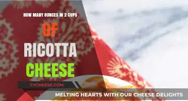 Ricotta Conversion: Ounces to Cups