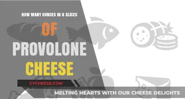 Provolone Cheese Slices to Ounces: 6 Slices Conversion Guide