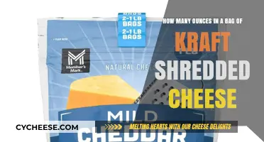 Kraft Shredded Cheese Bag Size: Ounces and Portion Guide