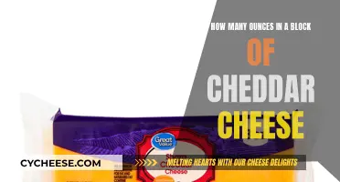 Cheddar Cheese Block: Ounces Unveiled: A Quick Guide