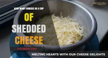 Measuring Shredded Cheese: How Many Ounces Per Cup?