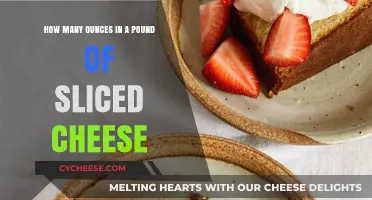Sliced Cheese Measurements: Ounces in a Pound Explained
