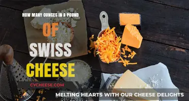 Cheese Conundrum: Ounces in a Pound of Swiss Cheese