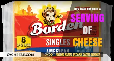 Cheese Serving: Understanding Ounces and Portions