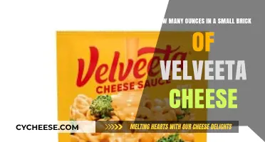 Small Brick of Velveeta Cheese: Ounces and Measurement Guide
