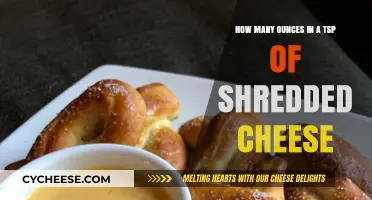 Measuring Shredded Cheese: Ounces in a Teaspoon Explained