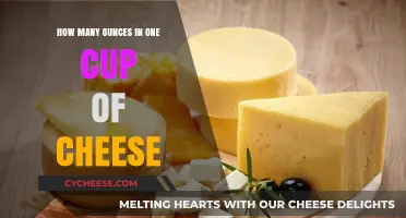 Cheese Conversion: Ounces to Cups