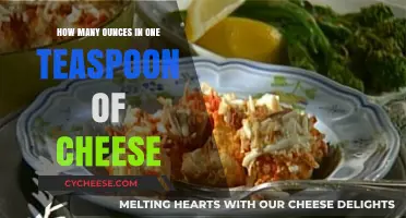 Teaspoon of Cheese: Unveiling the Ounce Measurement Mystery