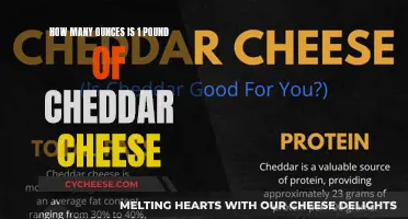 Unraveling the Mystery: Cheddar Cheese Weight in Ounces