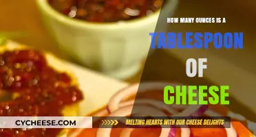 How Many Ounces in a Tablespoon of Cheese? A Quick Guide
