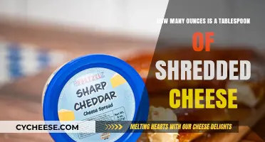 Shredded Cheese Measurements: How Many Ounces in a Tablespoon?
