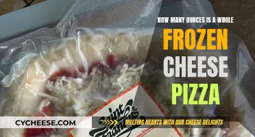 Cheese Pizza Weight: Ounces Unveiled