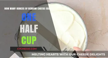 Converting Cream Cheese: Ounces to Cups