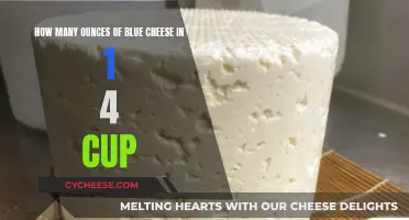Measuring Blue Cheese: Ounces in a Quarter Cup
