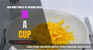 Cheddar Cheese: Ounces in a Cup, Unveiled