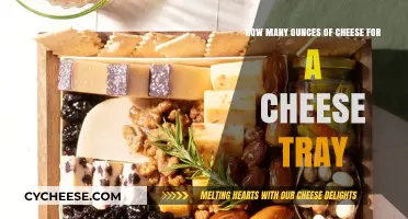 Perfect Cheese Tray: Ounces of Cheese for Every Occasion
