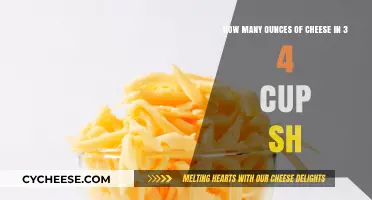 Cheese Conversion: Cups to Ounces