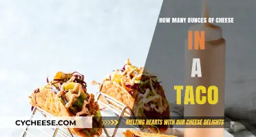 Perfect Taco Cheese Portion: How Many Ounces to Use?