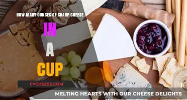 Cheese Conversion: Ounces of Sharp Cheese in a Cup