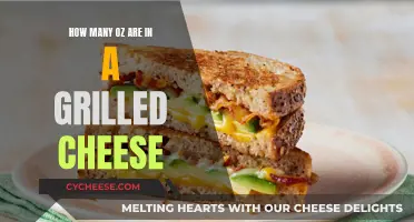 Grilled Cheese: How Many Ounces Does It Weigh?
