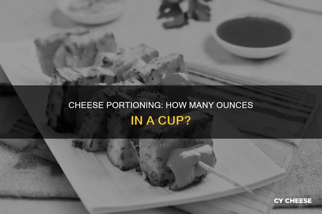 how many oz cup cheese