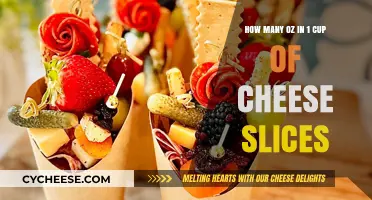 Cheese Slices: Converting Cups to Ounces