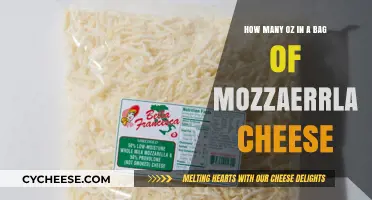Mozzarella Cheese Bag Size: How Many Ounces Are Inside?