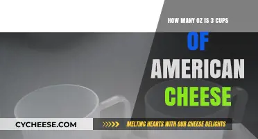 Cheese Conversion: Cups to Ounces