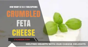 Feta Cheese Conversion: Tablespoons to Ounces