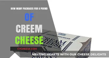 Cream Cheese Packaging: How Many Packages Make Up a Pound?