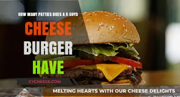 Unveiling the Patty Count in a Five Guys Cheeseburger