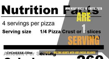 Cheese Pizza Portions: A Guide to Perfect Servings