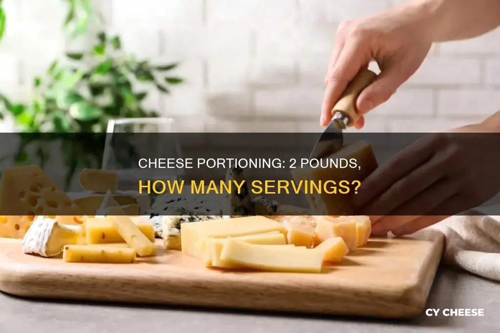 how many people does 1 2 pound of cheese serve