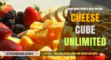 Cheese Cube Unlimited: How Many People Have Conquered the Challenge?