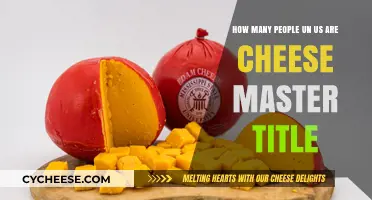 Exploring the Rare World of US Cheese Masters: How Many Exist?