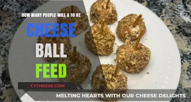Perfect Cheese Ball Portions: Serving Size for a 10 oz Delight