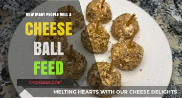 Cheese Ball Serving Size: How Many Guests Can It Feed?