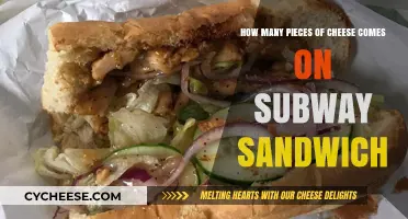 How Many Cheese Slices Are on a Subway Sandwich?